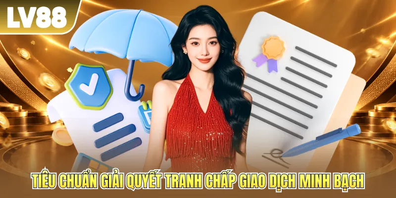 Tiêu chuẩn giải quyết tranh chấp giao dịch minh bạch